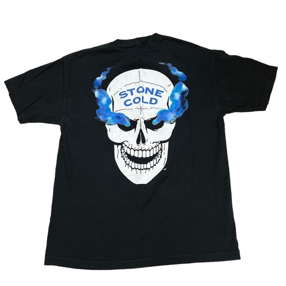 WWE Men’s Stone Cold Steve Austin What Retro T-Shirt Size L - Picture 3 of 3